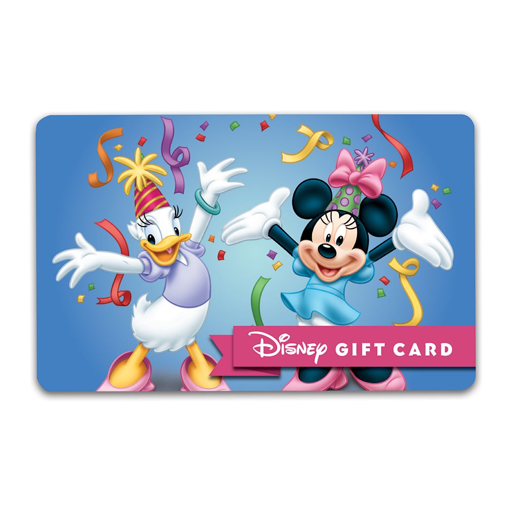 Minnie Mouse and Daisy Duck Congratulations Disney Gift Card