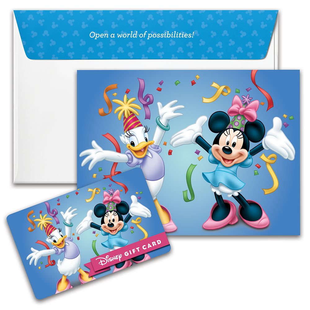 Minnie Mouse and Daisy Duck Congratulations Disney Gift Card