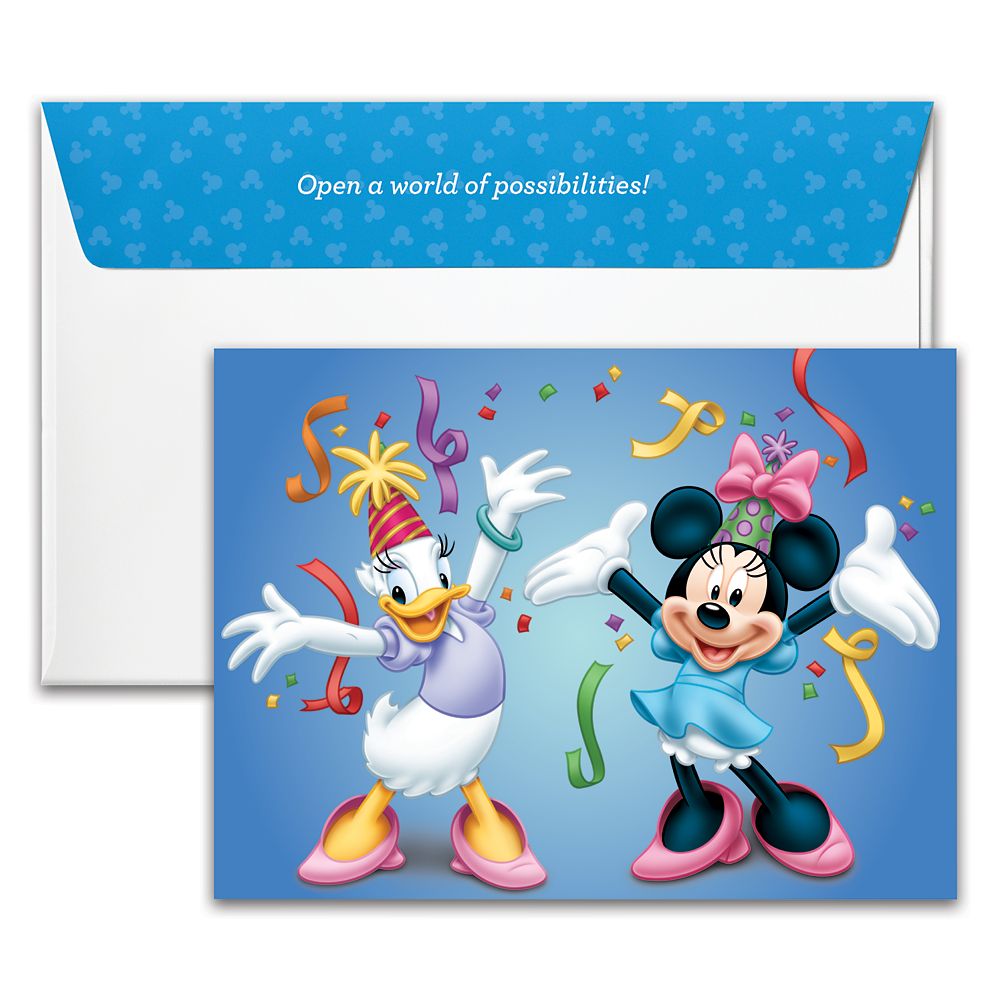 Minnie Mouse and Daisy Duck Congratulations Disney Gift Card