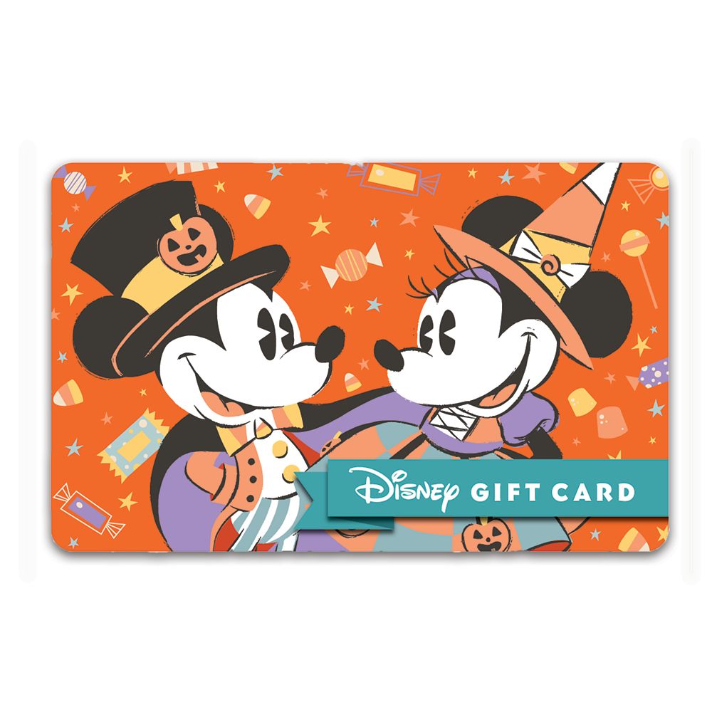 Halloween Disney Gift Card