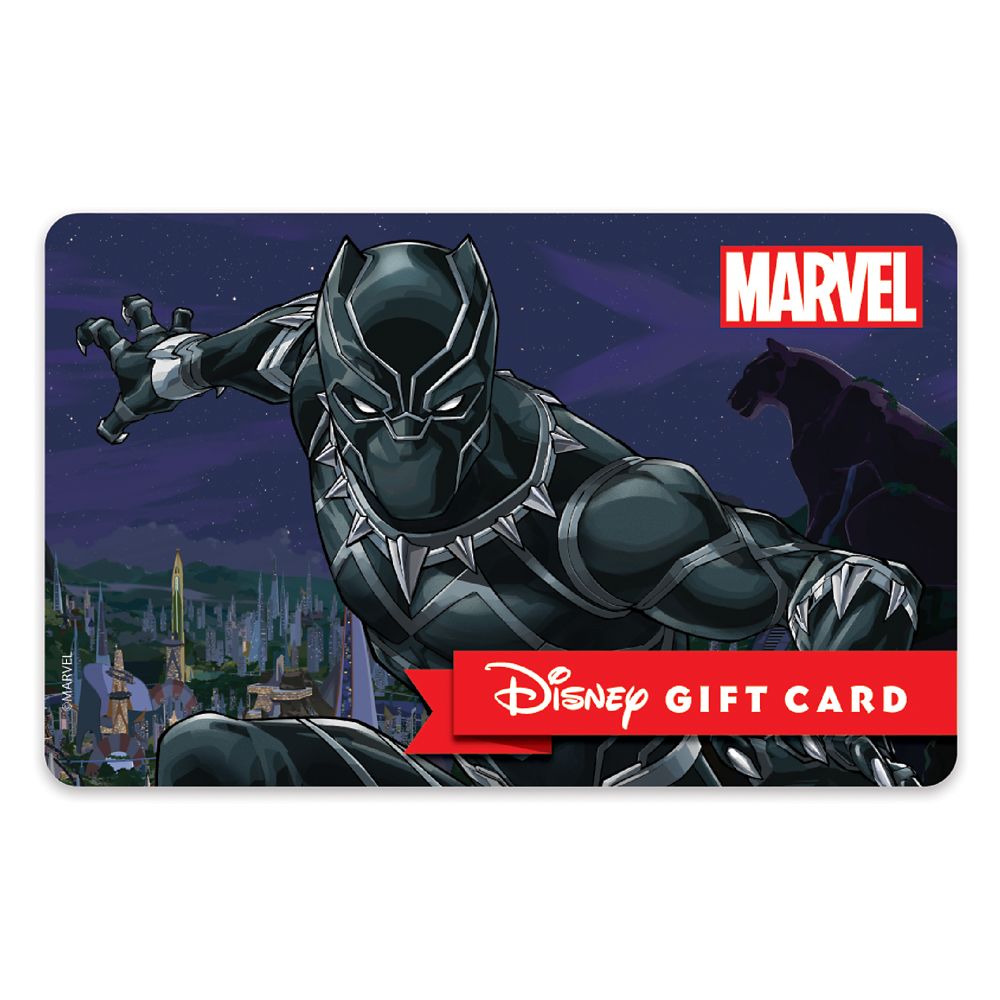 Black Panther Disney Gift Card now out for purchase