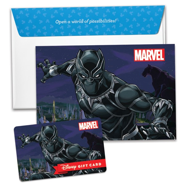 Black Panther Disney Gift Card