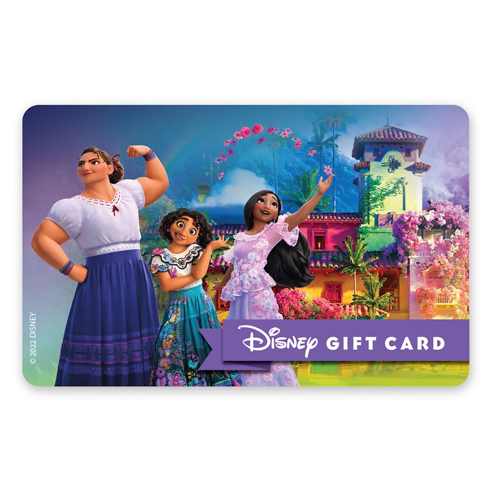 Encanto Disney Gift Card now available online