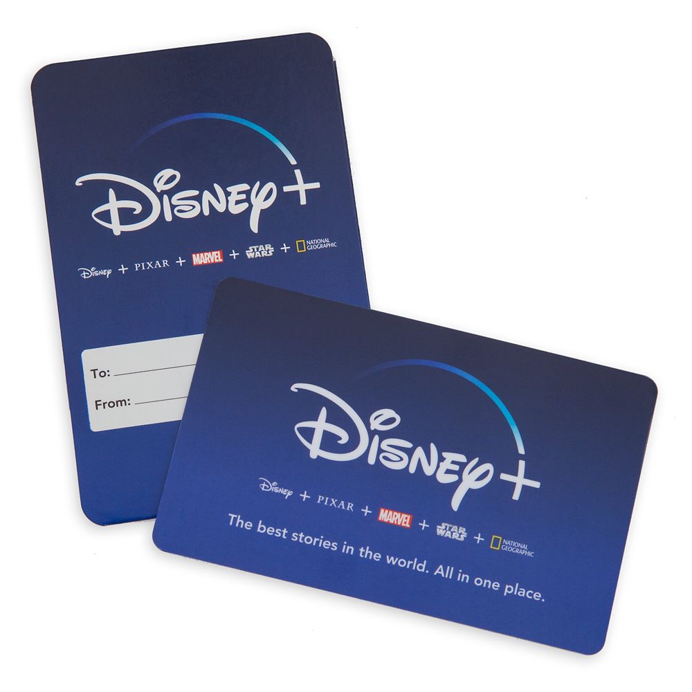 Disney+ 1 Year US Subscription Card