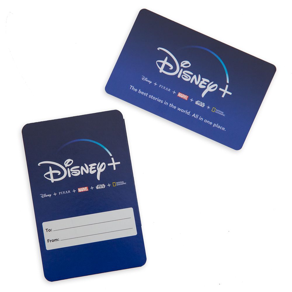 Disney+ 1 Year US Subscription Card