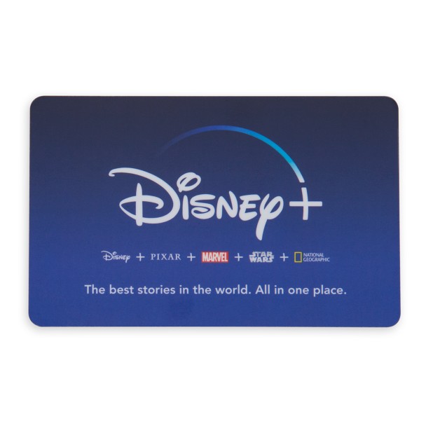 Disney+ 1 Year US Subscription Card