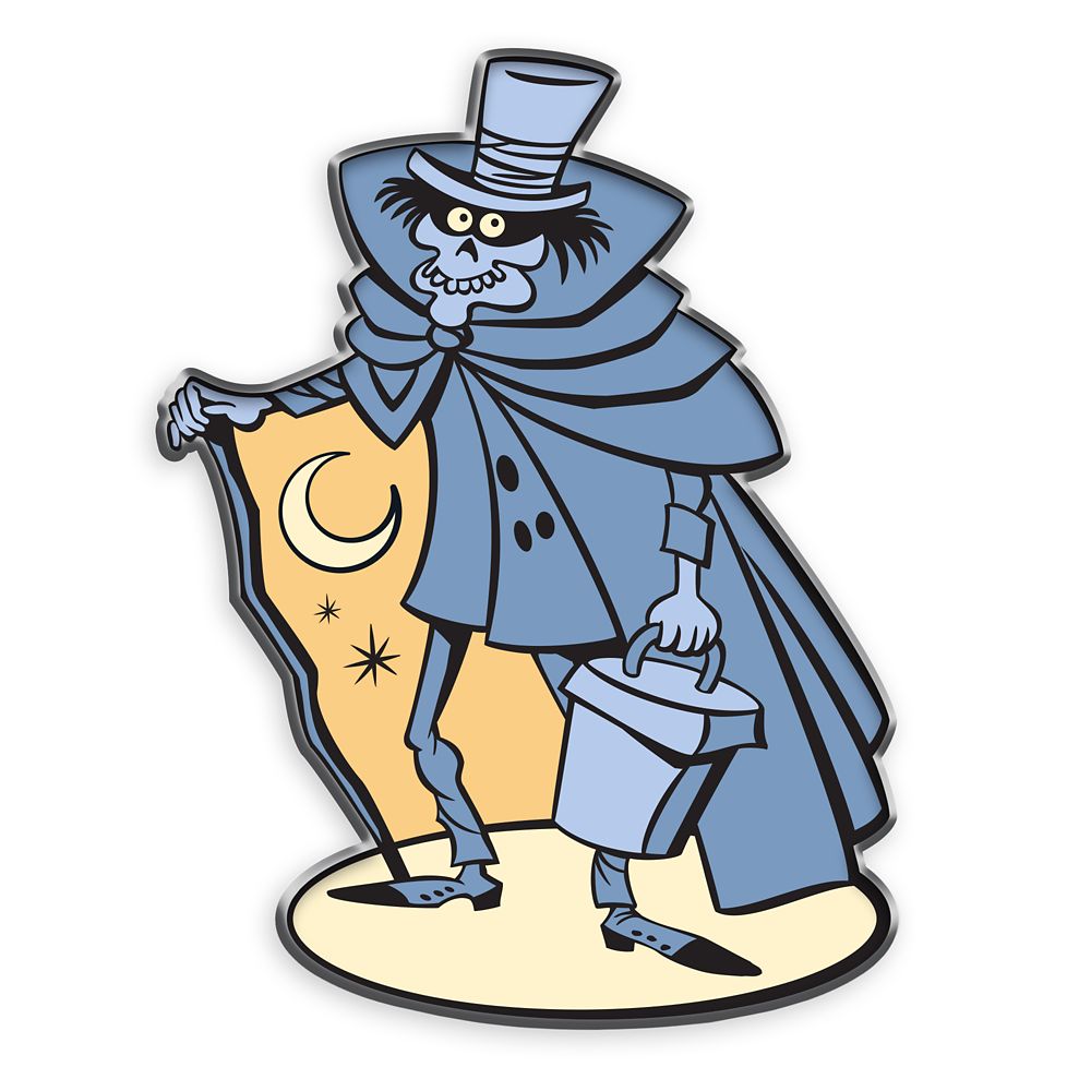 D23 The Haunted Mansion Hatbox Ghost Pin – Limited Edition