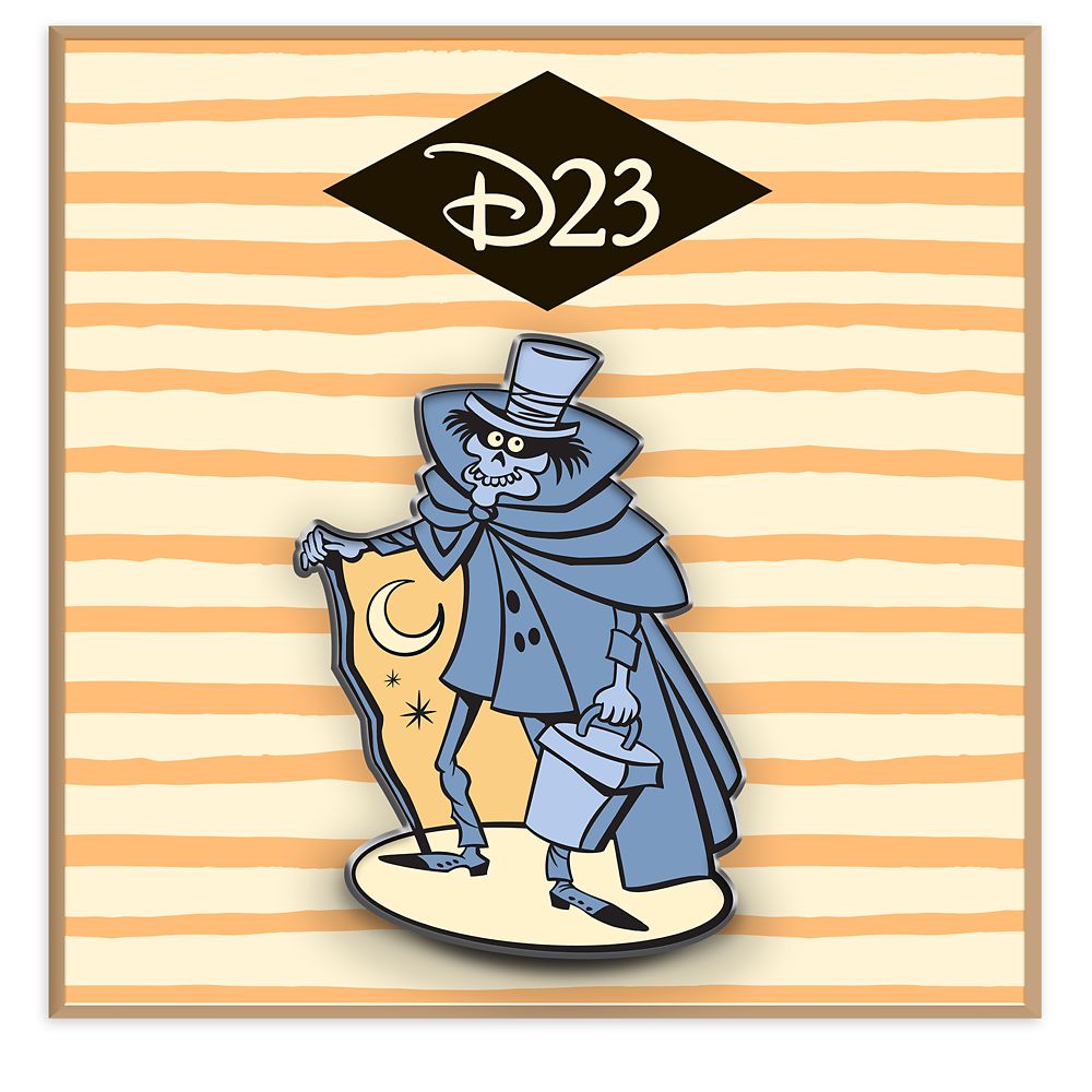 D23 The Haunted Mansion Hatbox Ghost Pin – Limited Edition