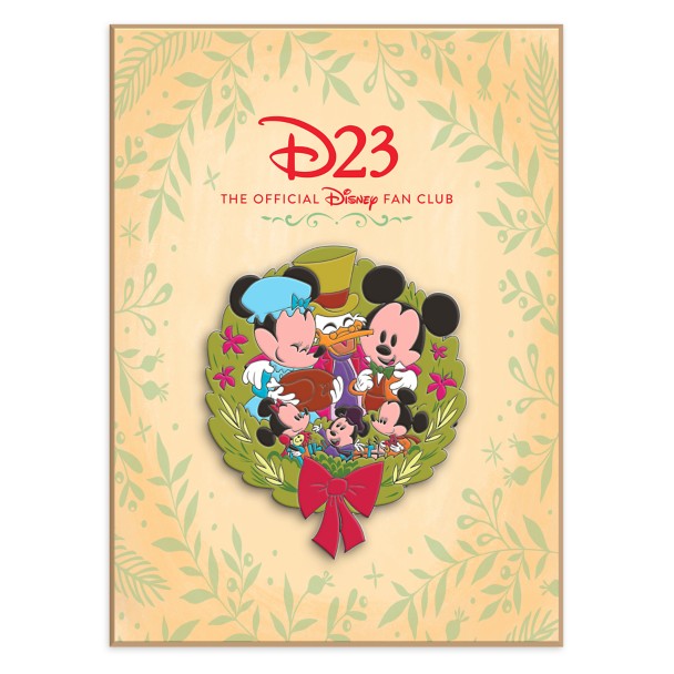 D23 Exclusive Mickey's Christmas Carol Jumbo Pin – Limited Edition