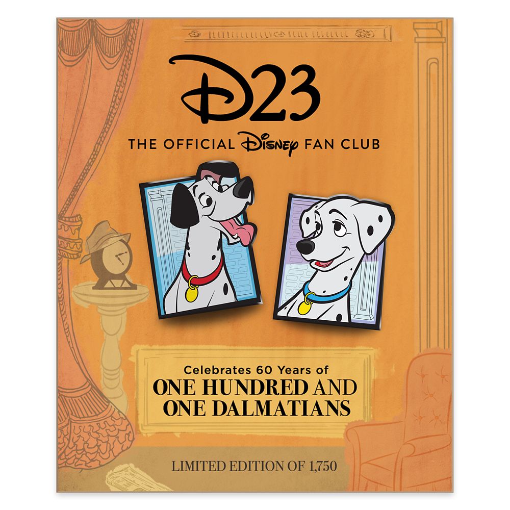 D23 Exclusive One Hundred And One Dalmatians Pin Set Limited Edition Shopdisney