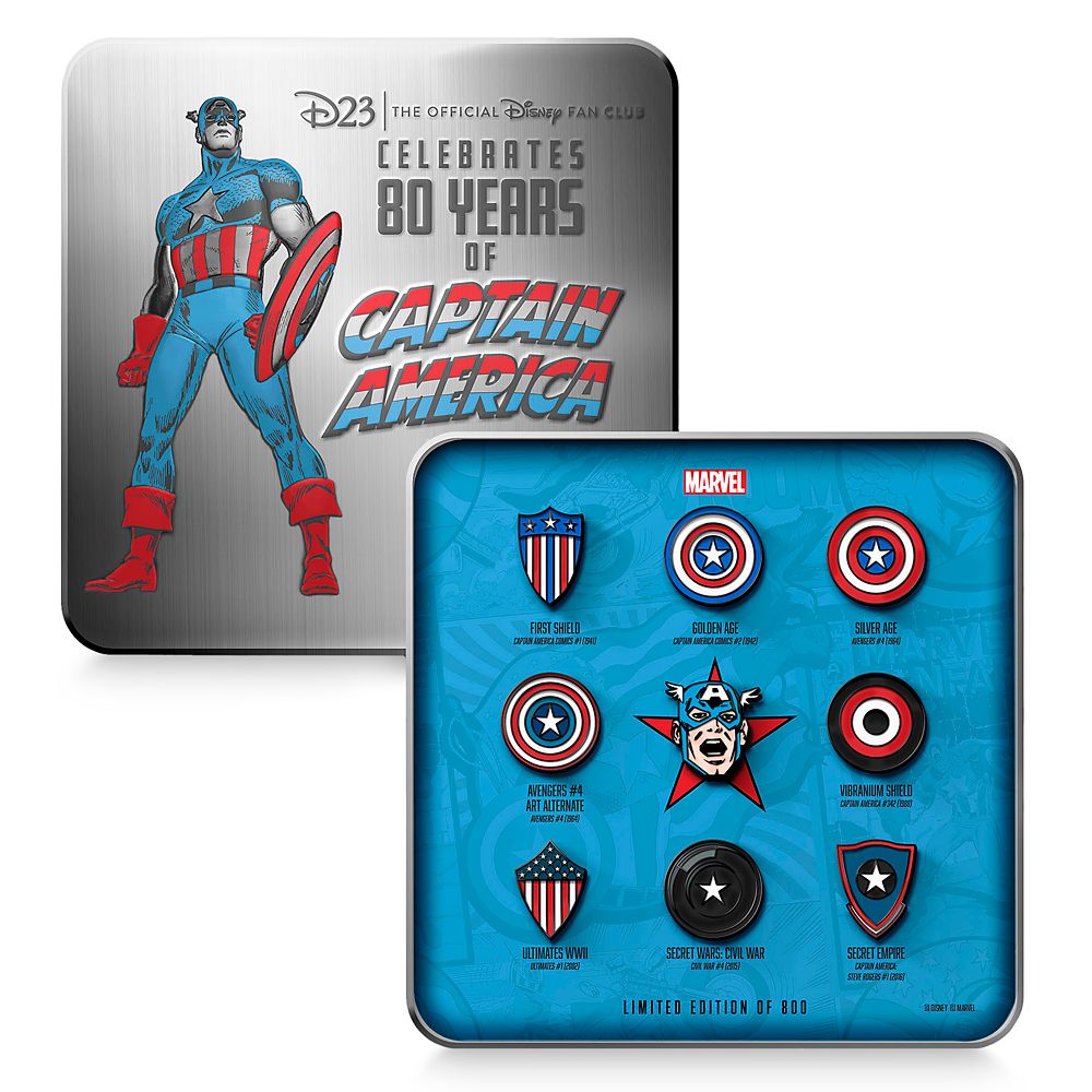 Disney Pin Marvel Coin Style - Captain America Shield [146195]