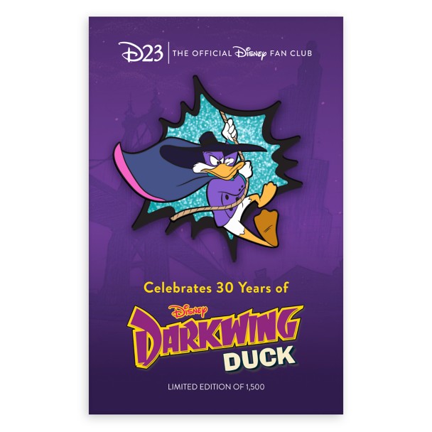 D23 Exclusive Darkwing Duck Pin – Limited Edition