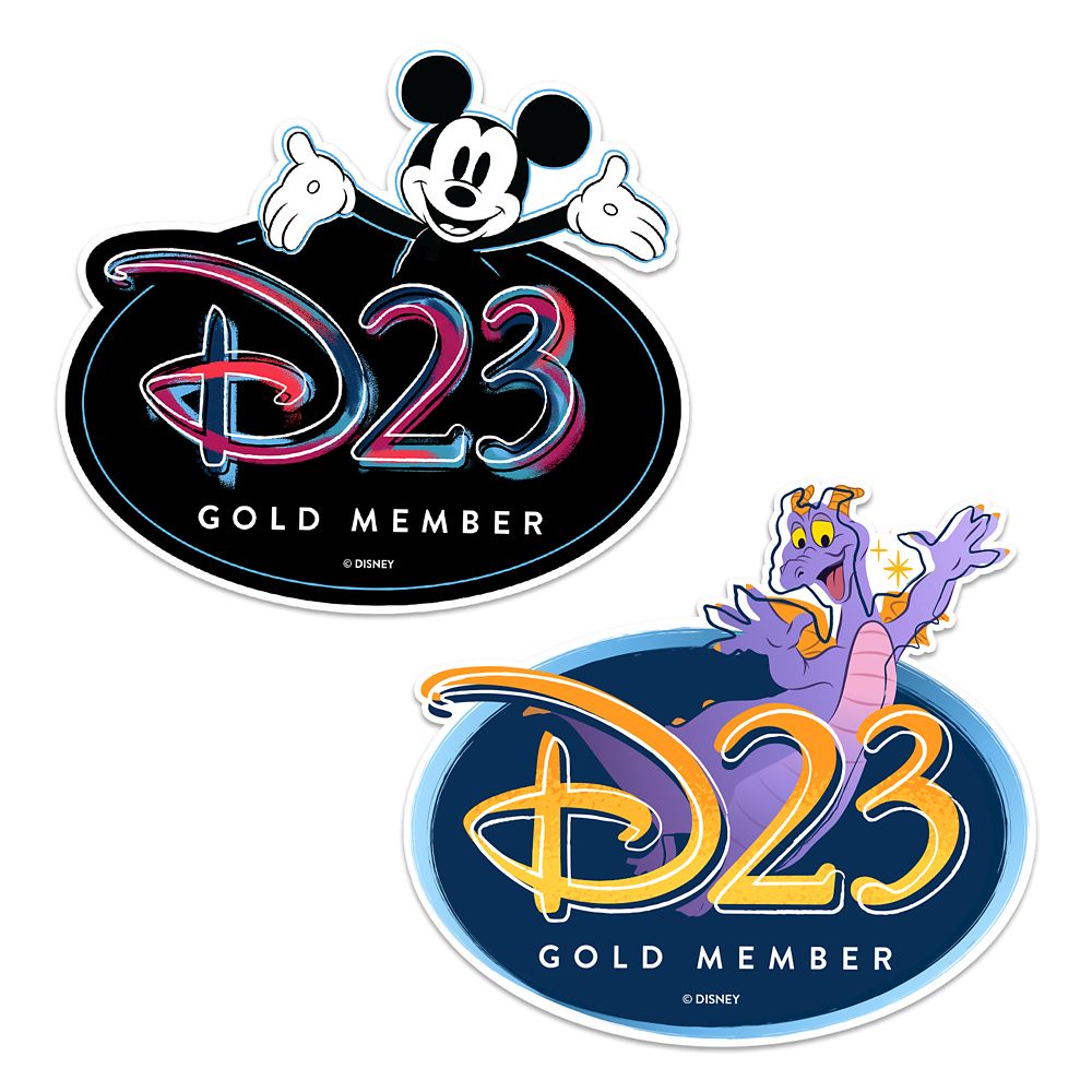 D23 Exclusive Mickey Mouse and Figment Magnet Set Official shopDisney