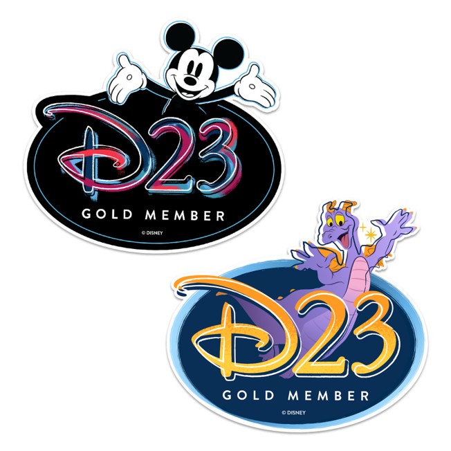 D23 Exclusive Mickey Mouse and Figment Magnet Set