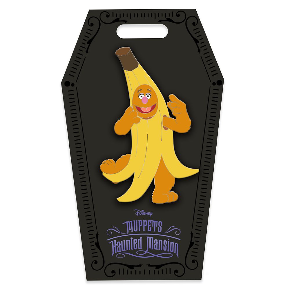 D23 Gold Member Fozzie Bear Banana Halloween Costume Pin – Muppets Haunted Mansion – Limited Edition