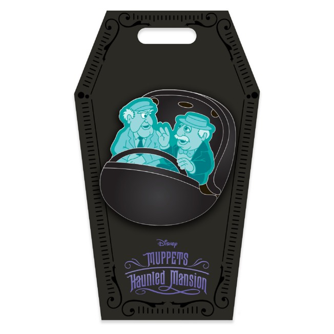 D23 Gold Member Statler and Waldorf Doom Buggy  Pin – Muppets Haunted Mansion – Limited Edition