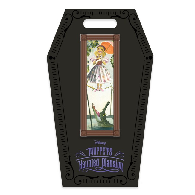 D23 Gold Member Janice Stretching Room Portrait Pin – Muppets Haunted Mansion – Limited Edition