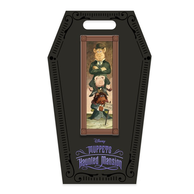D23 Gold Member Muppet Pigs Stretching Room Portrait Pin – Muppets Haunted Mansion – Limited Edition