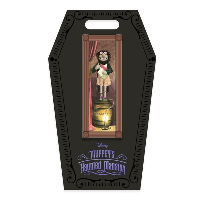 D23 Gold Member Harry Stretching Room Portrait Pin – Muppets Haunted Mansion – Limited Edition