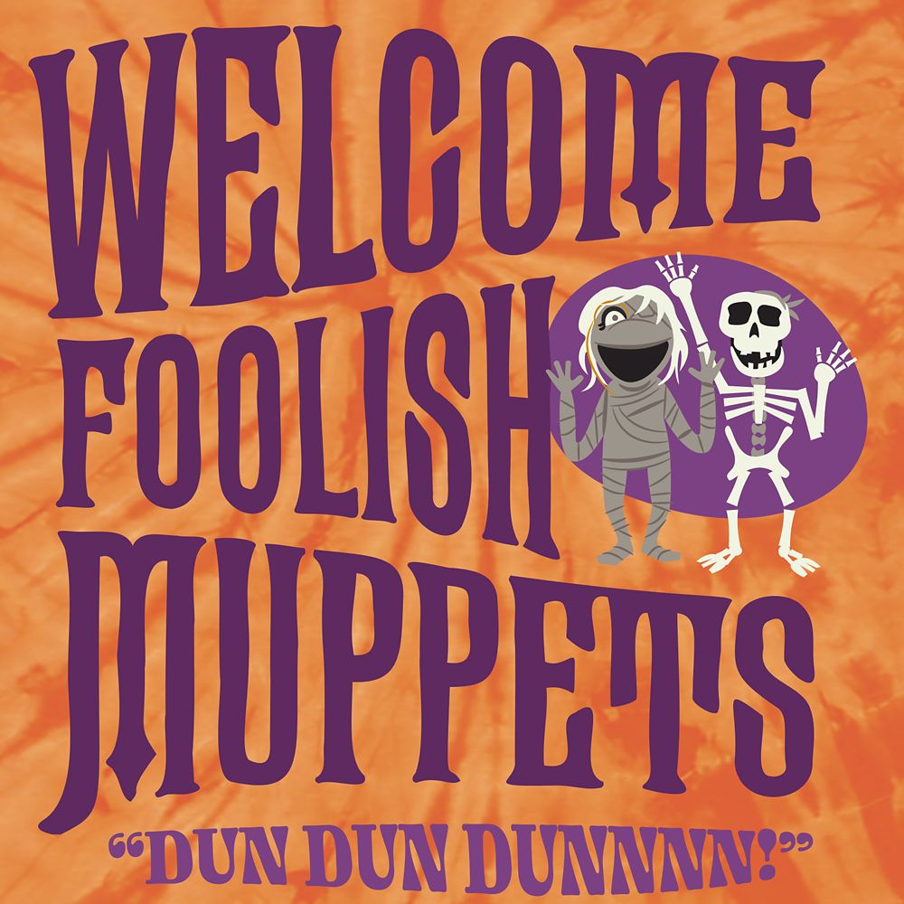D23 Gold Member ''Welcome Foolish Muppets'' T-Shirt for Kids – Muppets Haunted Mansion – Limited Release