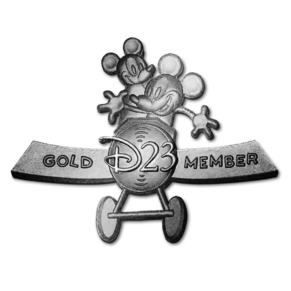Mickey Mouse Plane Crazy D23 Gold Member Exclusive Pin – Limited Release now available
