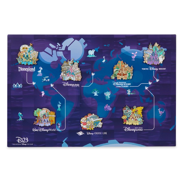 D23 Exclusive Gold Member Collector Set 2022