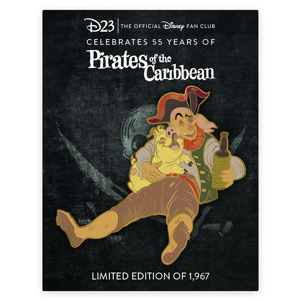 D23 Exclusive Pirates of the Caribbean 55th Anniversary Pin – Limited Edition