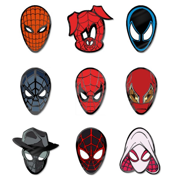 D23-Exclusive Marvel's Spider-Man 60th Anniversary Pin Set | shopDisney