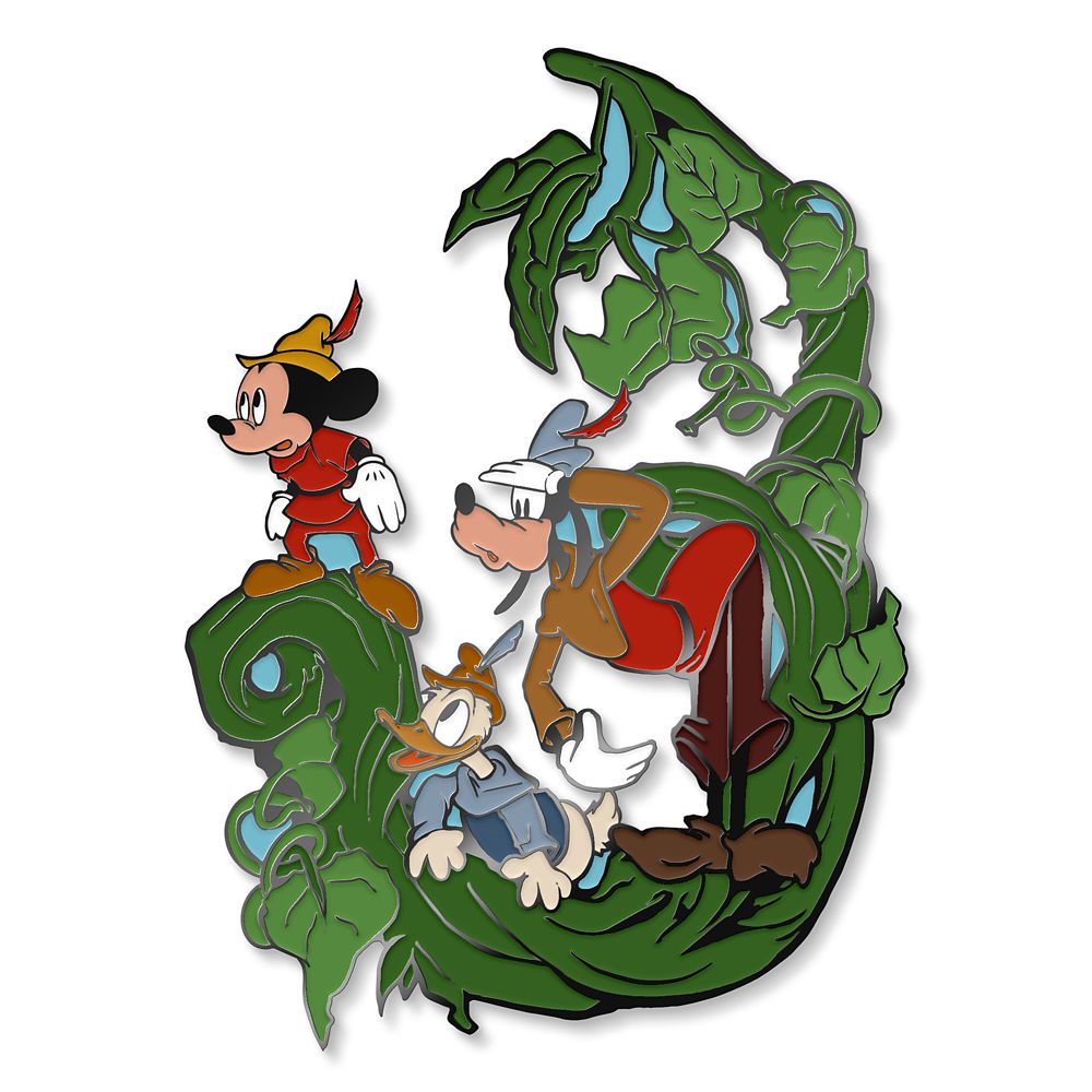 D23 Exclusive Fun and Fancy Free 75th Anniversary Jumbo Pin 