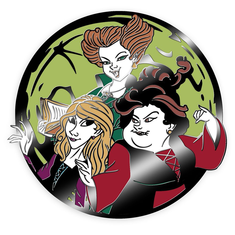 D23-Exclusive Hocus Pocus 2 Glow-in-the-Dark Pin – Limited Edition