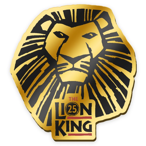 D23-Exclusive The Lion King on Broadway 25th Anniversary Commemorative Pin – Limited Edition