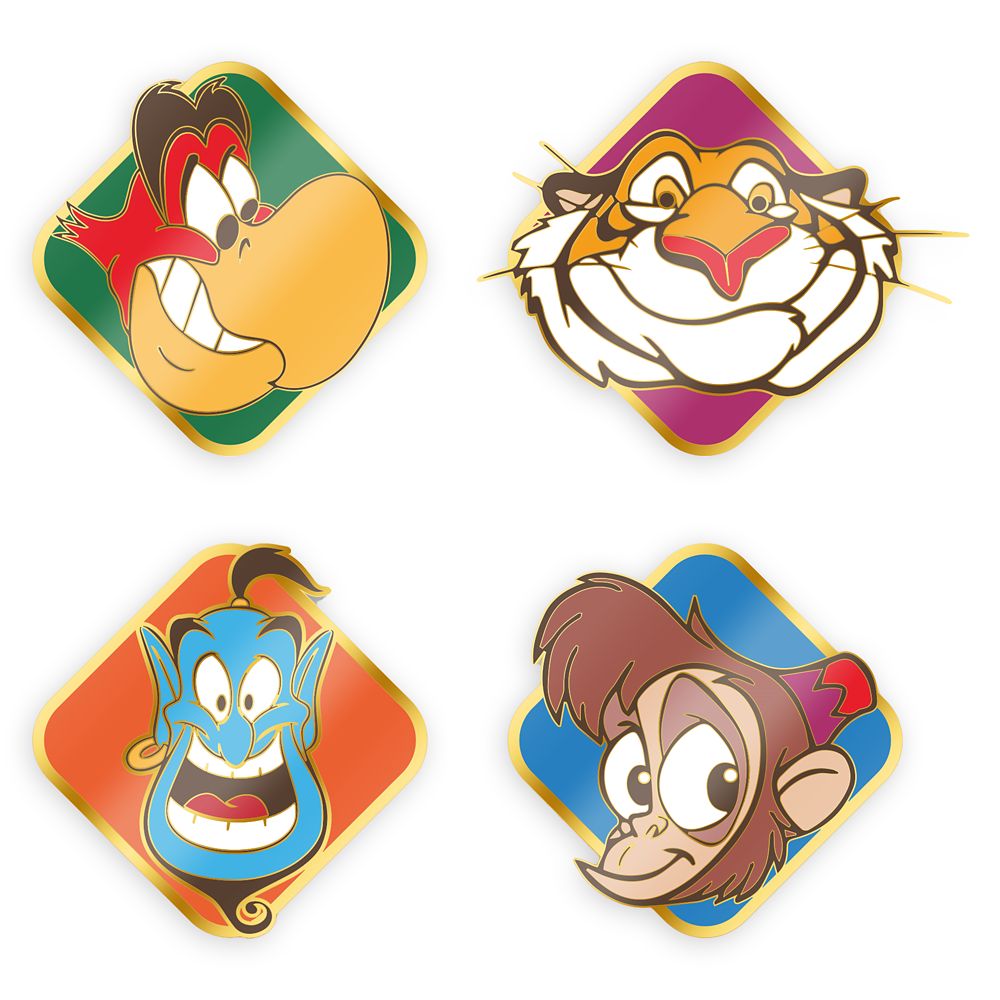 D23-Exclusive Aladdin 30th Anniversary Commemorative Pin Set – Limited Edition