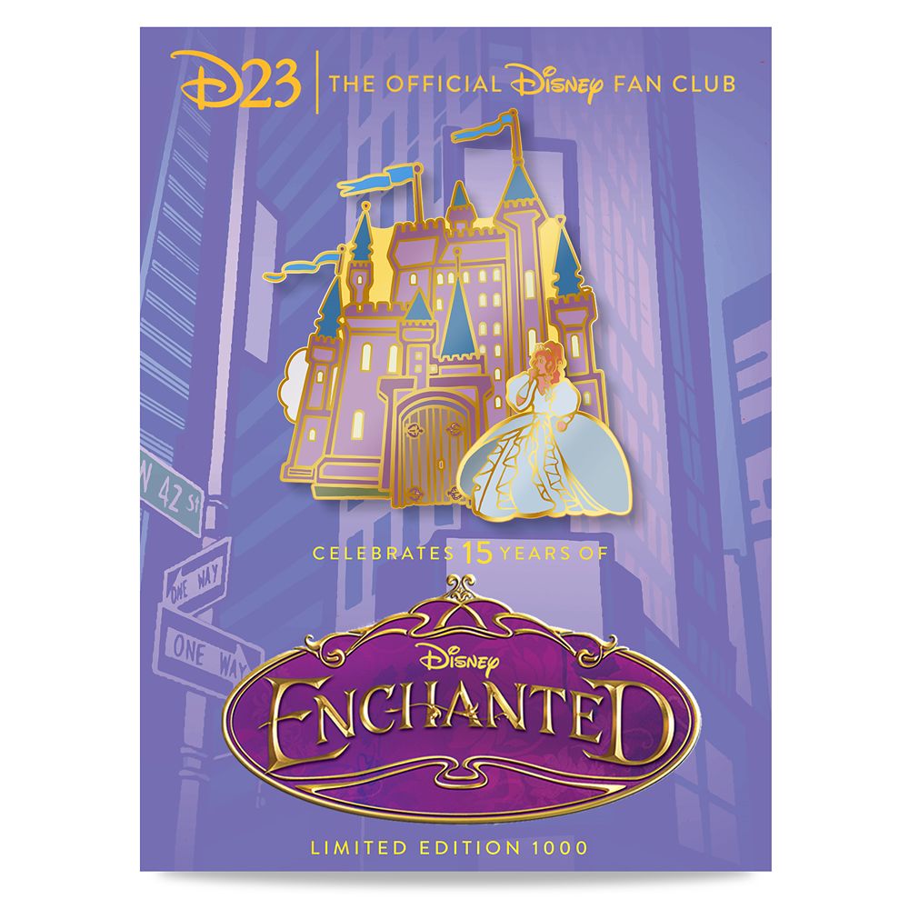 D23Exclusive Enchanted 15th Anniversary Commemorative Pin Limited