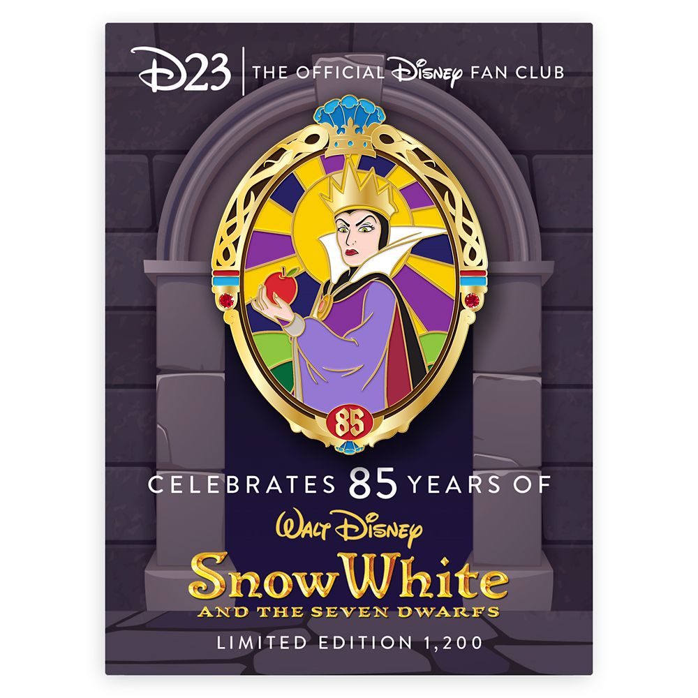 D23-Exclusive Snow White and the Seven Dwarfs 85th Anniversary Commemorative Pin – Limited Edition has hit the shelves