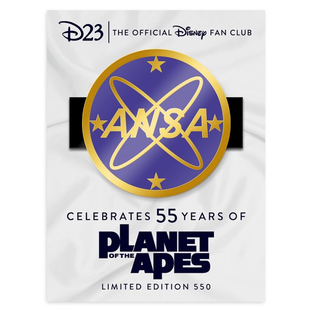 D23-Exclusive Planet of the Apes 55th Anniversary Commemorative Pin – Limited Edition