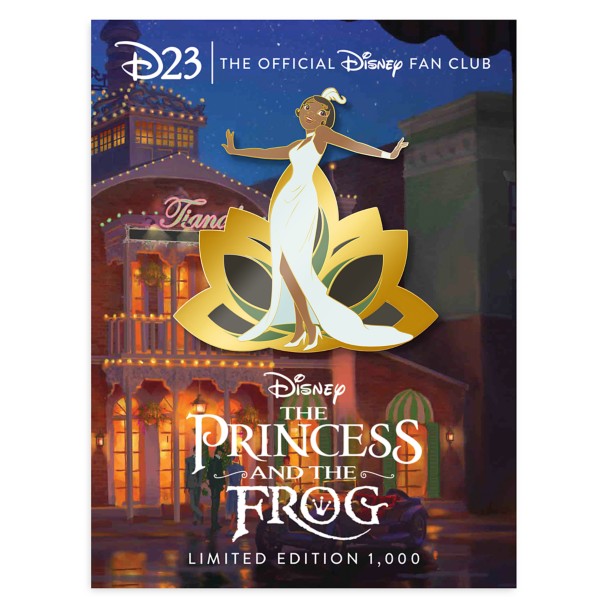 D23-Exclusive Tiana Pin – The Princess and the Frog – Limited Edition