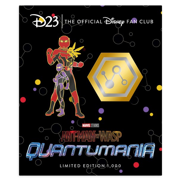 D23-Exclusive Ant-Man and the Wasp: Quantumania Pin Set – Limited Edition