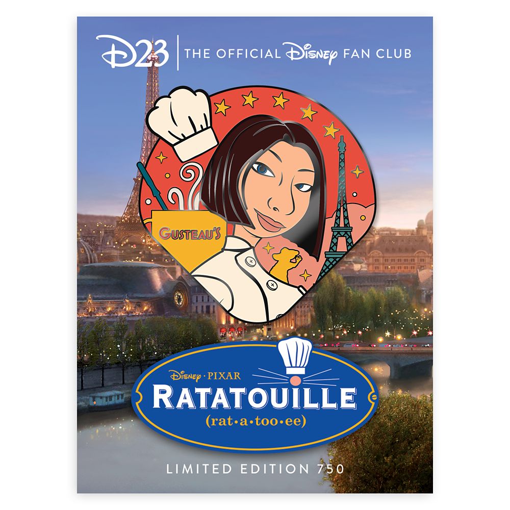 D23Exclusive Colette Tatou Pin Ratatouille Limited Edition