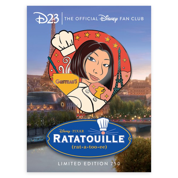 D23-Exclusive Colette Tatou Pin – Ratatouille – Limited Edition