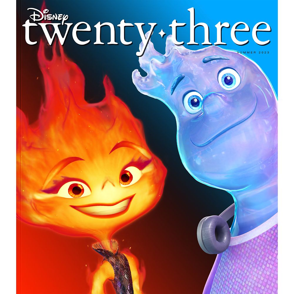 Disney twenty-three 2023 Summer Issue – Variant Cover – Elemental available online for purchase