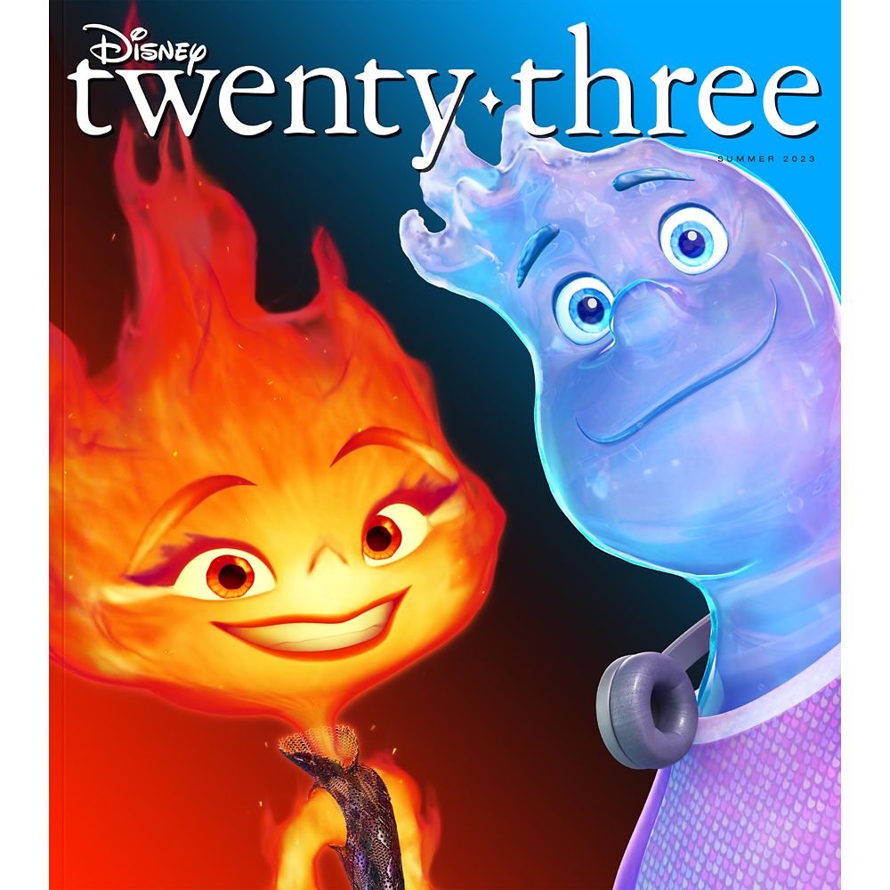 Disney twenty-three 2023 Summer Issue  Variant Cover  Elemental