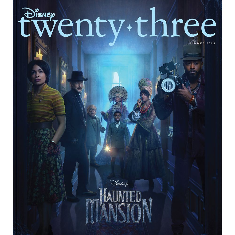 Disney twenty-three 2023 Summer Issue  Variant Cover  Haunted Mansion