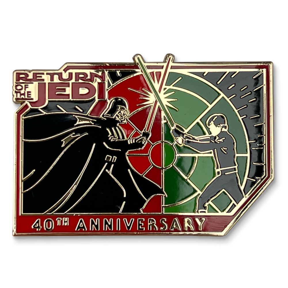 D23-Exclusive Star Wars: Return of the Jedi 40th Anniversary Pin – Limited Edition released today