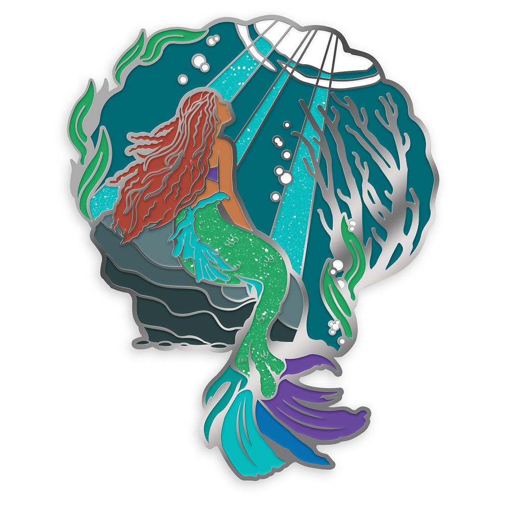 48502 - Seashell Ariel - Pink A La Mode (PALM) - The Little Mermaid - Misc  - Disney Licensed Disney Pin