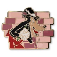 D23-Exclusive The Big Bad Wolf Pin – Three Little Pigs 90th Anniversary – Limited Edition
