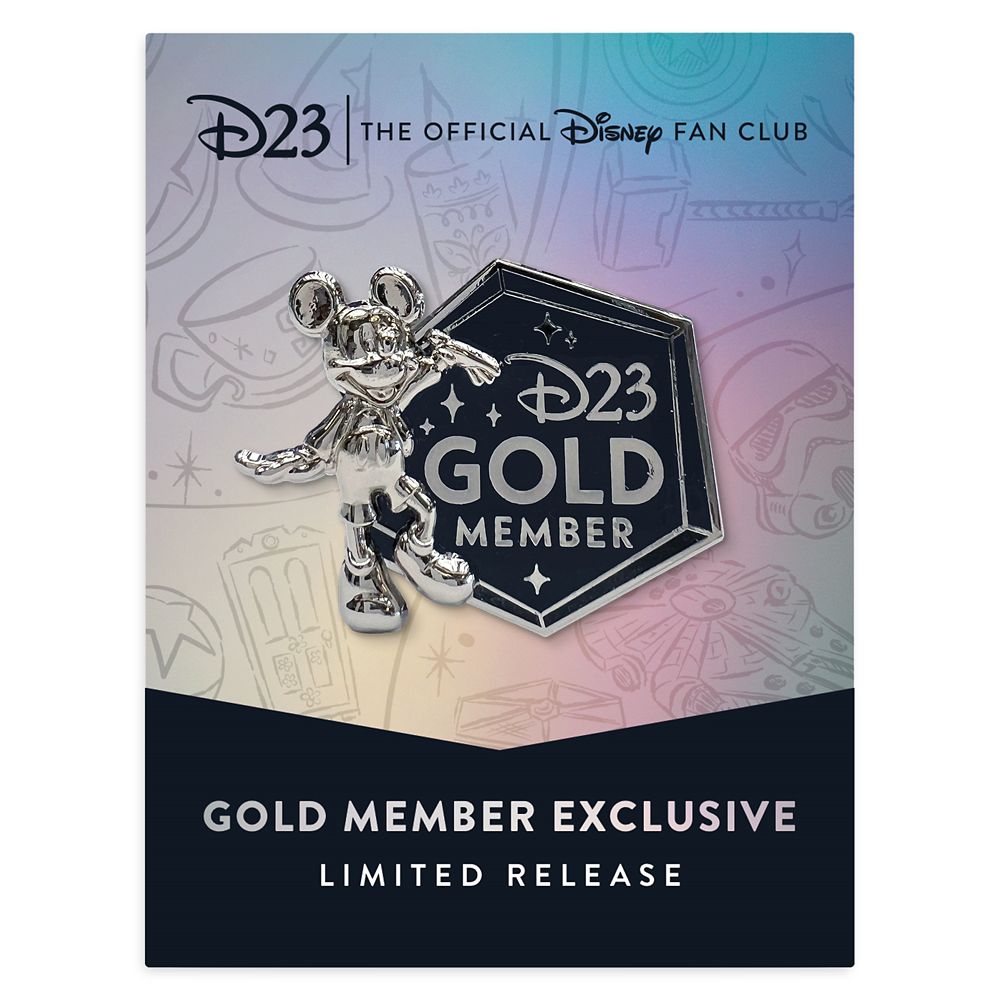 D23Exclusive 2023 Gold Member Specialty Pin Limited Release shopDisney