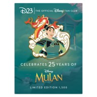 D23-Exclusive Mulan 25th Anniversary Pin – Limited Edition