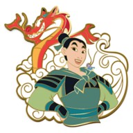 D23-Exclusive Mulan 25th Anniversary Pin – Limited Edition