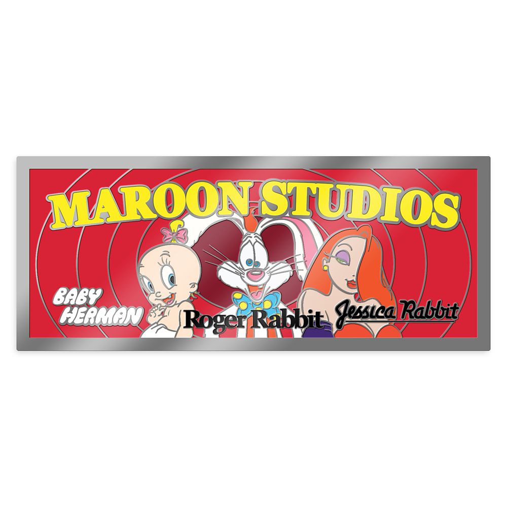 D23-Exclusive Who Framed Roger Rabbit 35th Anniversary Jumbo Pin – Limited Edition