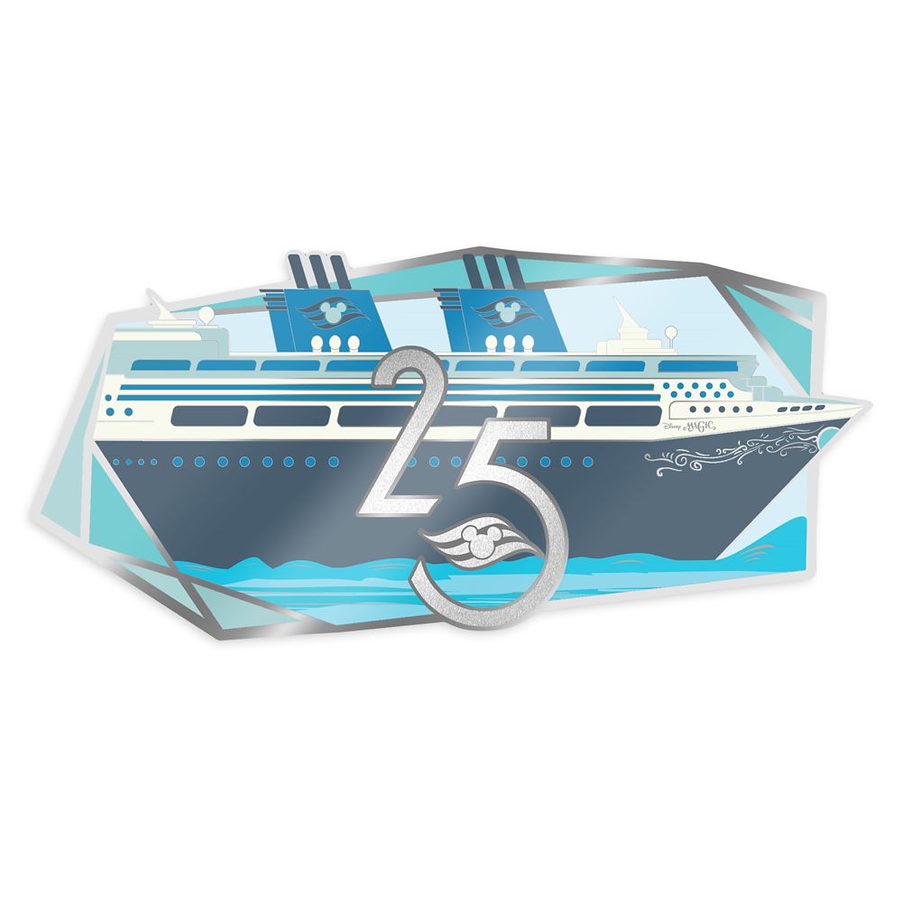 D23-Exclusive Disney Cruise Line 25th Anniversary Pin – Limited Edition